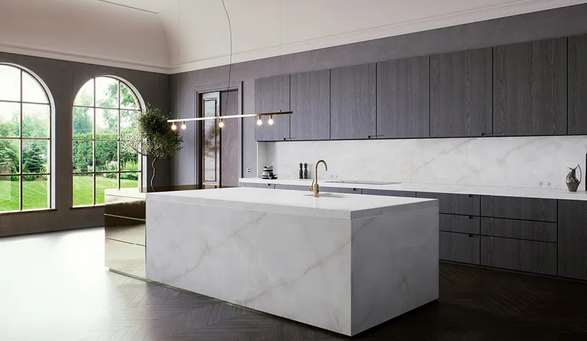 Кварцевый агломерат Onyx Bianco